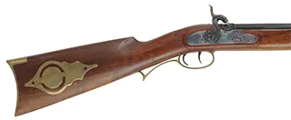 Investarm Hawken Rifle
.50 caliber, 28" barrel,
percussion, walnut, brass, used